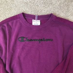 Champion Slightly Cropped Crewneck Size S
